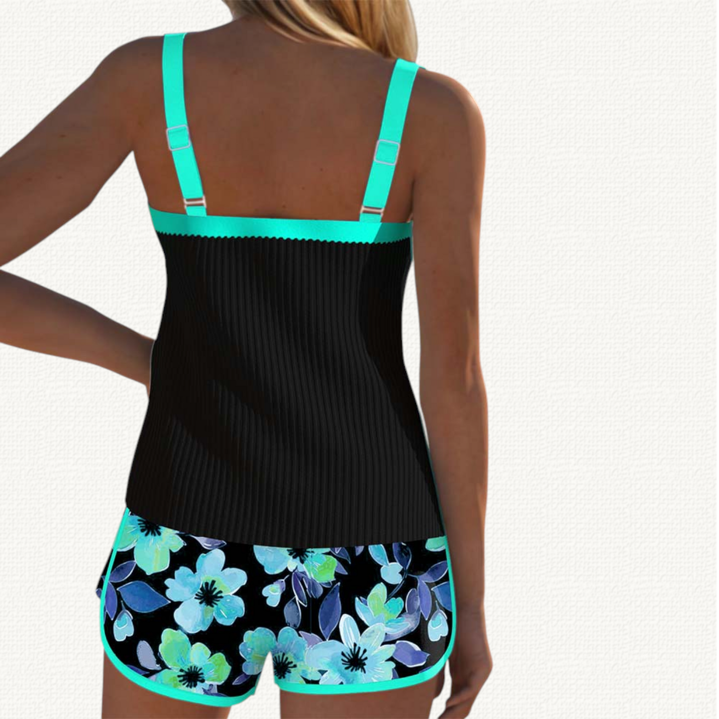 Luisa - Bañador con Top y Short