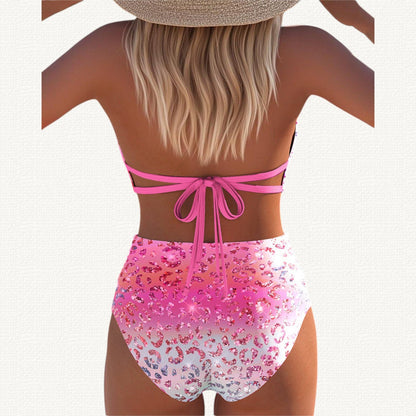 Gemma - Bikini con Estampado Leopardo