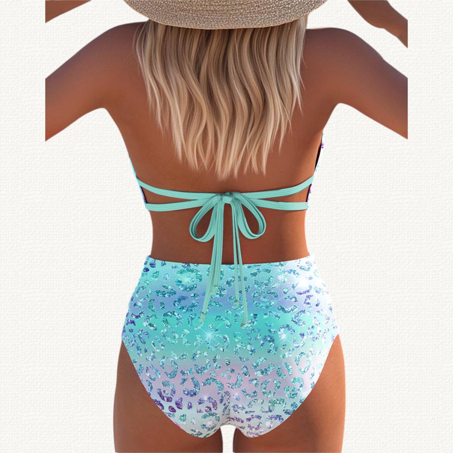 Gemma - Bikini con Estampado Leopardo
