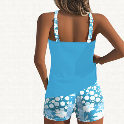 Sara - Bañador con Short Floral