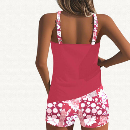 Sara - Bañador con Short Floral