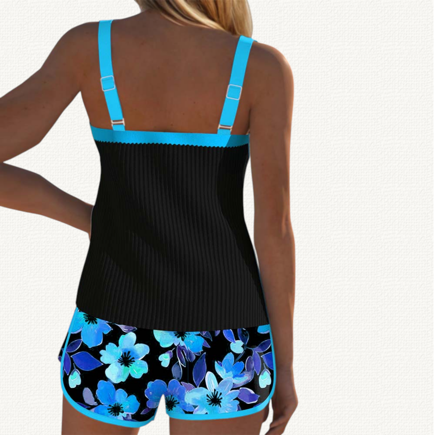 Luisa - Bañador con Top y Short