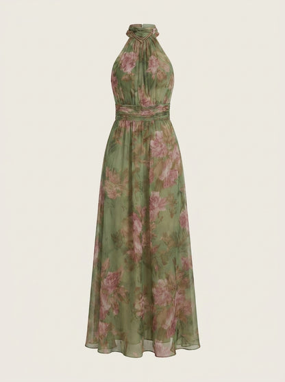 Sofía - Elegante Vestido de Verano con Estampado Floral