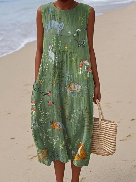 Clara - Vestido Midi Fresco y Favorecedor