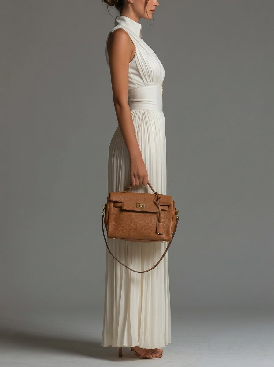 Marta - Mono Plisado Elegante y Favorecedor