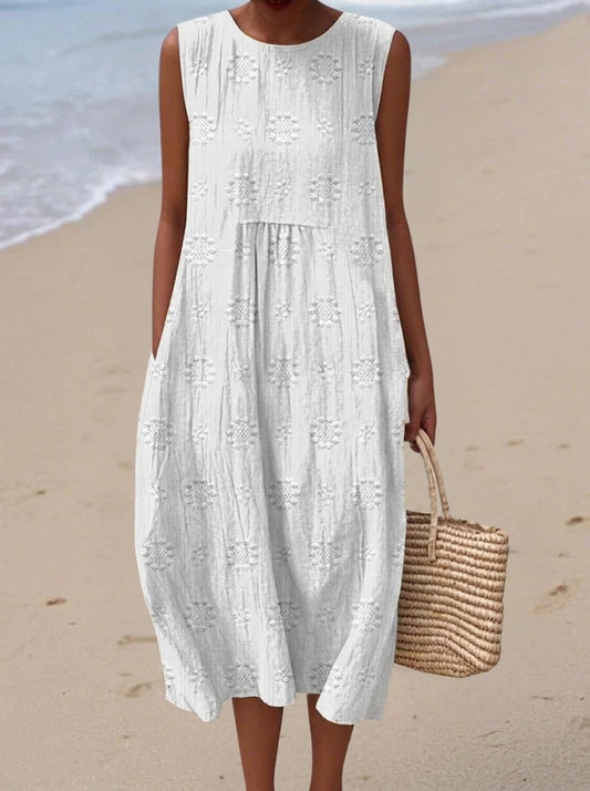 Inés - Vestido Midi Bordado