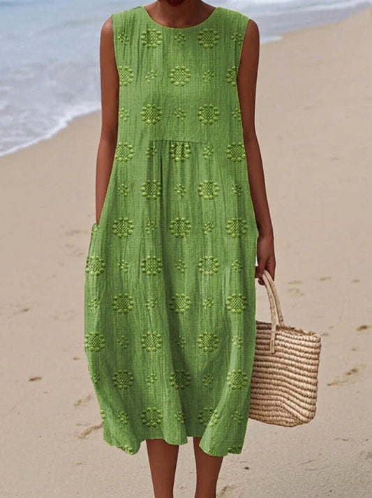 Inés - Vestido Midi Bordado