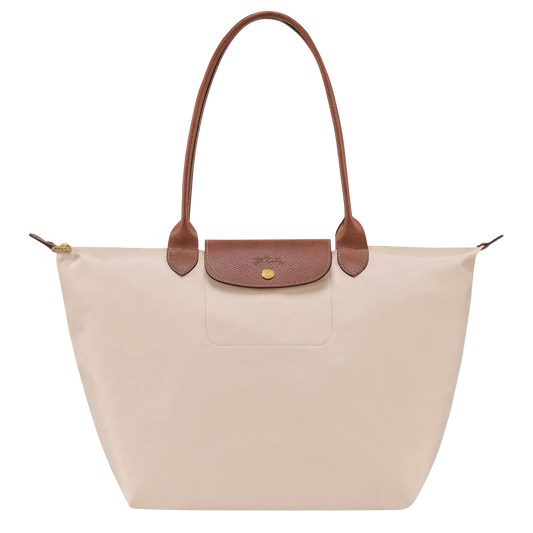 Bolso Tote Grande Le Pliage, Hueso