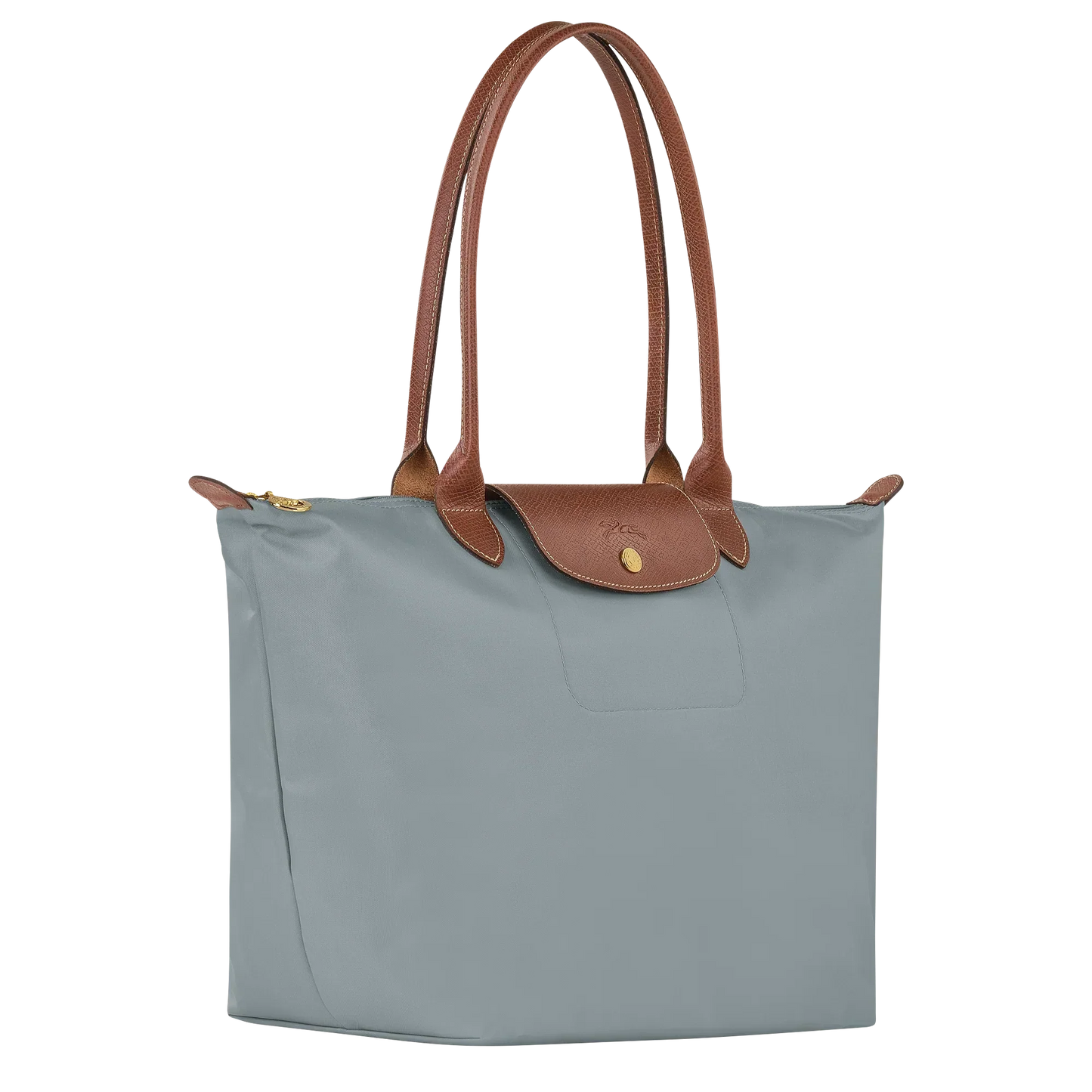 Bolso Tote Grande Le Pliage, Acero