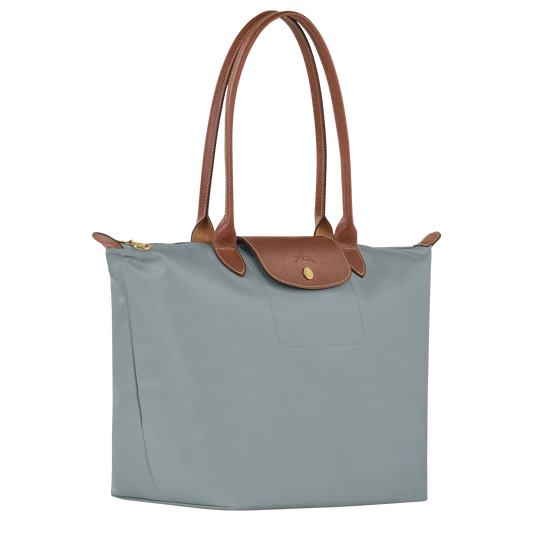 Bolso Tote Grande Le Pliage, Acero