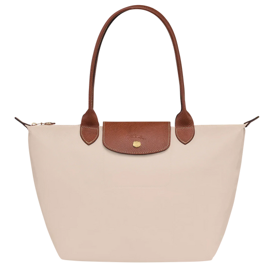 Bolso Tote Mediano Le Pliage, Hueso