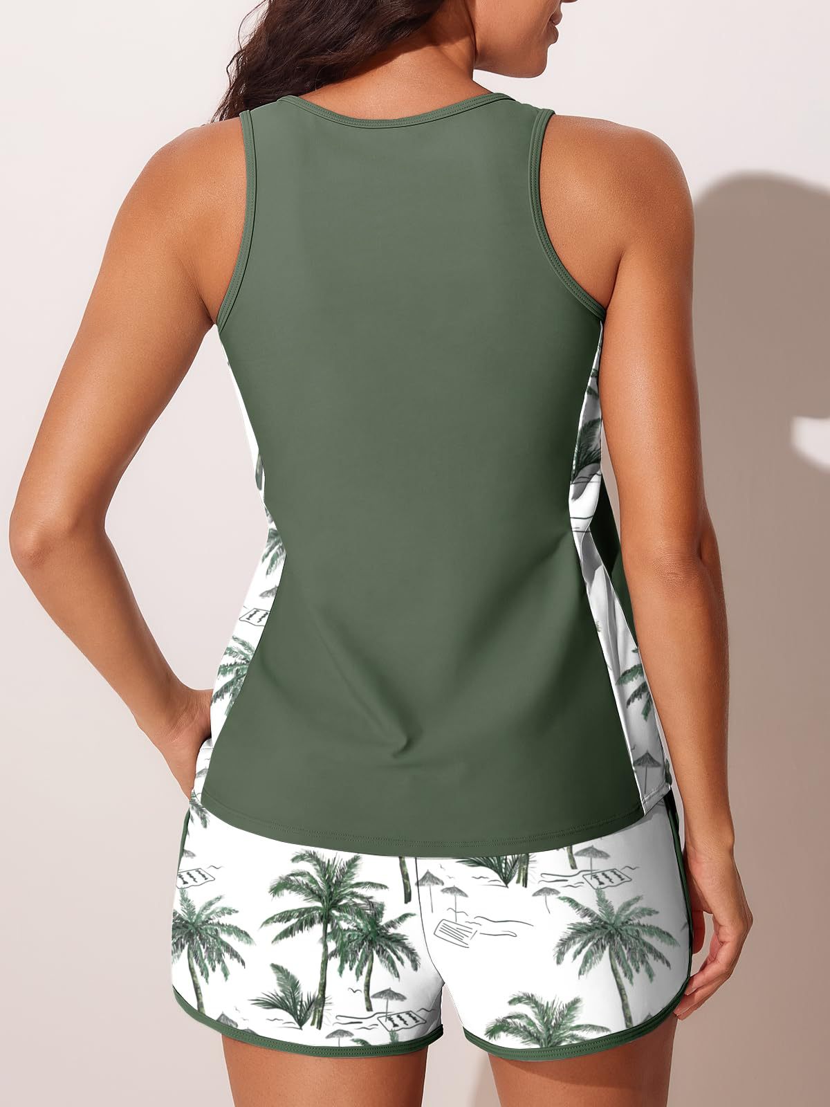 Noelia - Bañador con Short Marino