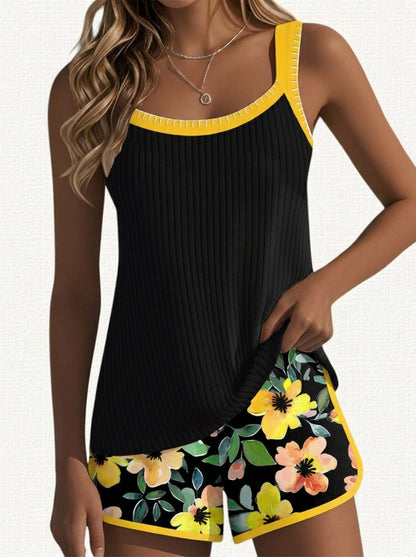 Luisa - Bañador con Top y Short