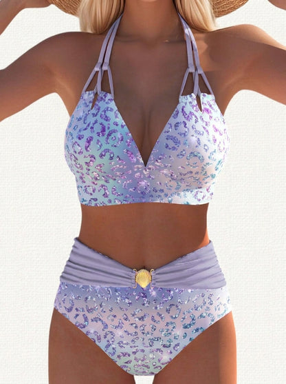 Gemma - Bikini con Estampado Leopardo