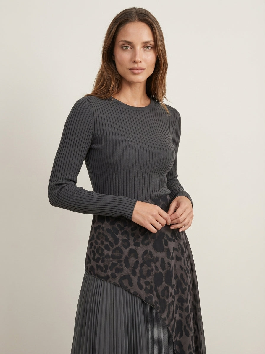Clara - Vestido Largo Leopardo