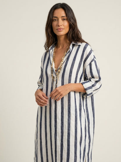 Pepa - Vestido Camisero Largo